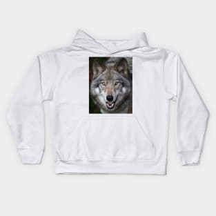 Timber Wolf Kids Hoodie